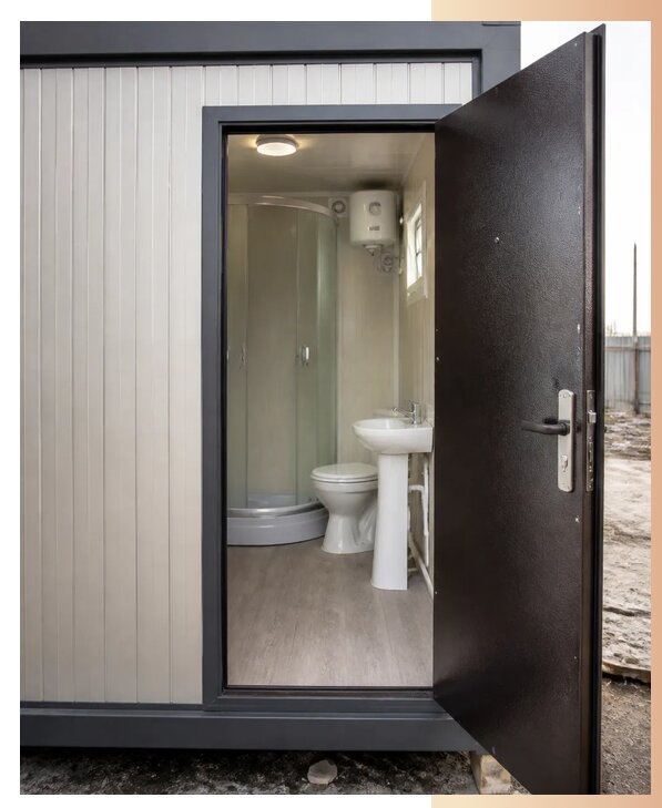 Бытовки с туалетом и душем в Орске по цене от 186120 р. | БытовкаПрофи-Рск